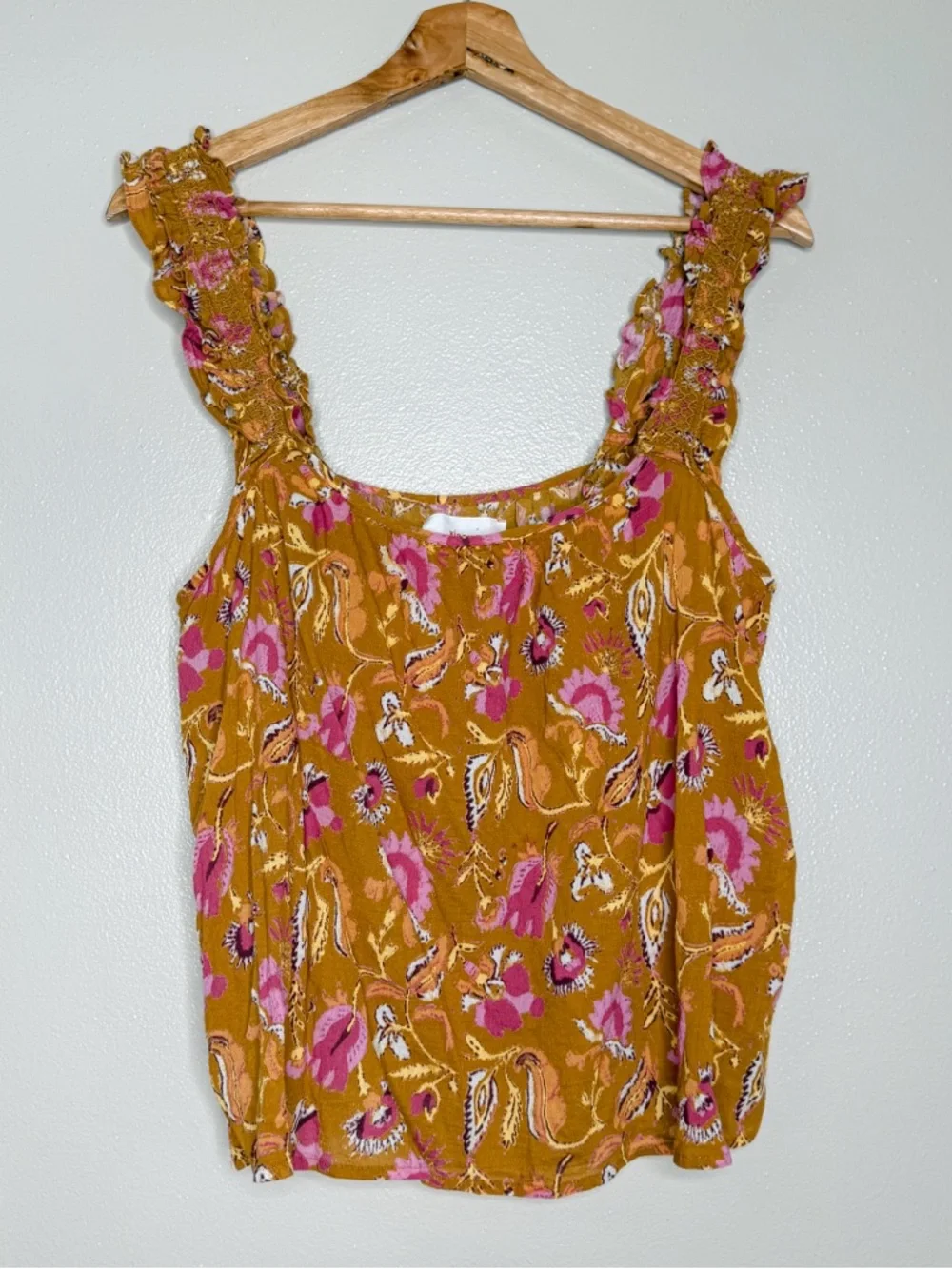 XiRENA Dev Floral Tank Top in‎ Sunset sz S - Picture 5 of 13